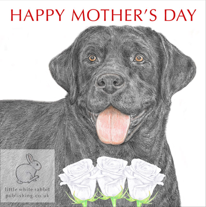 happy mothers day labrador